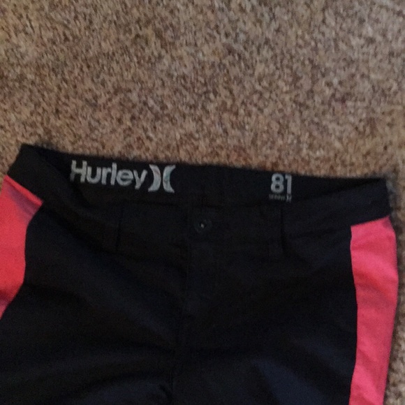 Hurley black and pink stretch pants size 28 - Picture 4 of 5